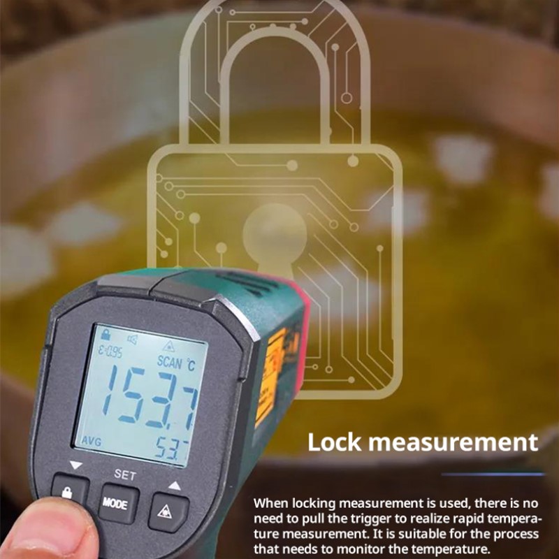 Industrial Laser Thermometer Gun - UNI-T UT306S UT306C Digital Thermometer Laser
