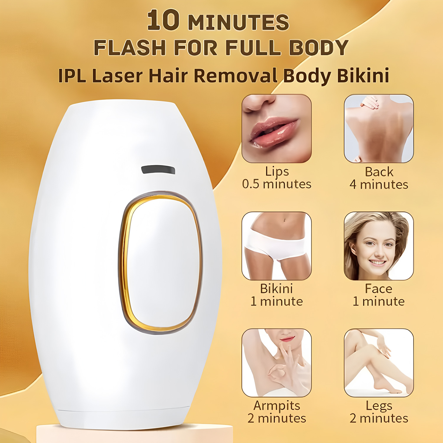 Industrial Laser Removal - With EU Plug Electric Depilator Laser