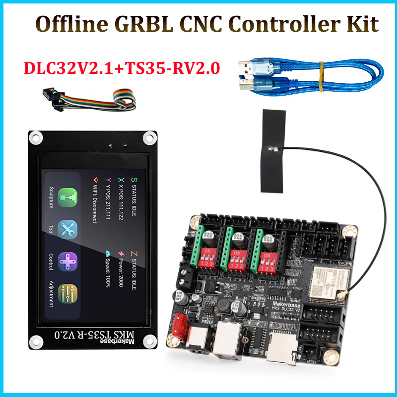 Makerbase MKS DLC32 V2.1 32Bit - đánh giá và giá Laser Controller Board