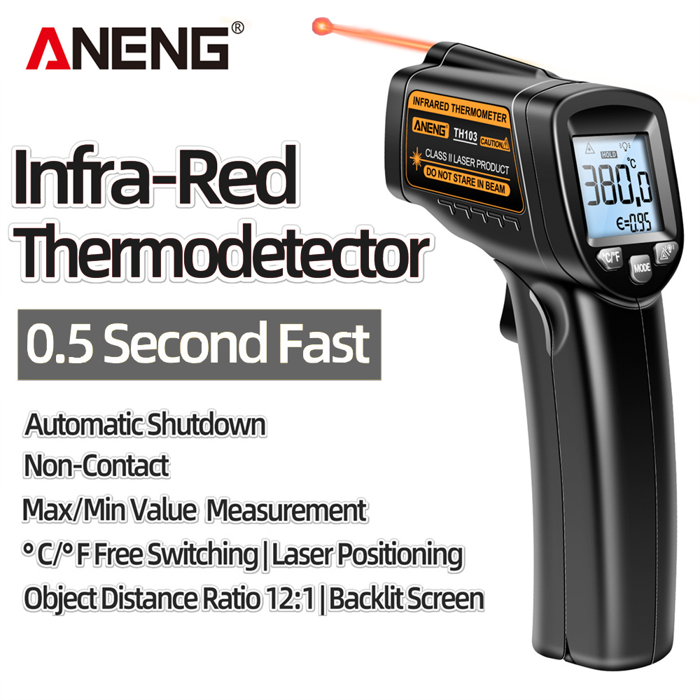 Infrared Laser Thermometer Ind - đánh giá và giá Industrial Laser Thermometer Gun
