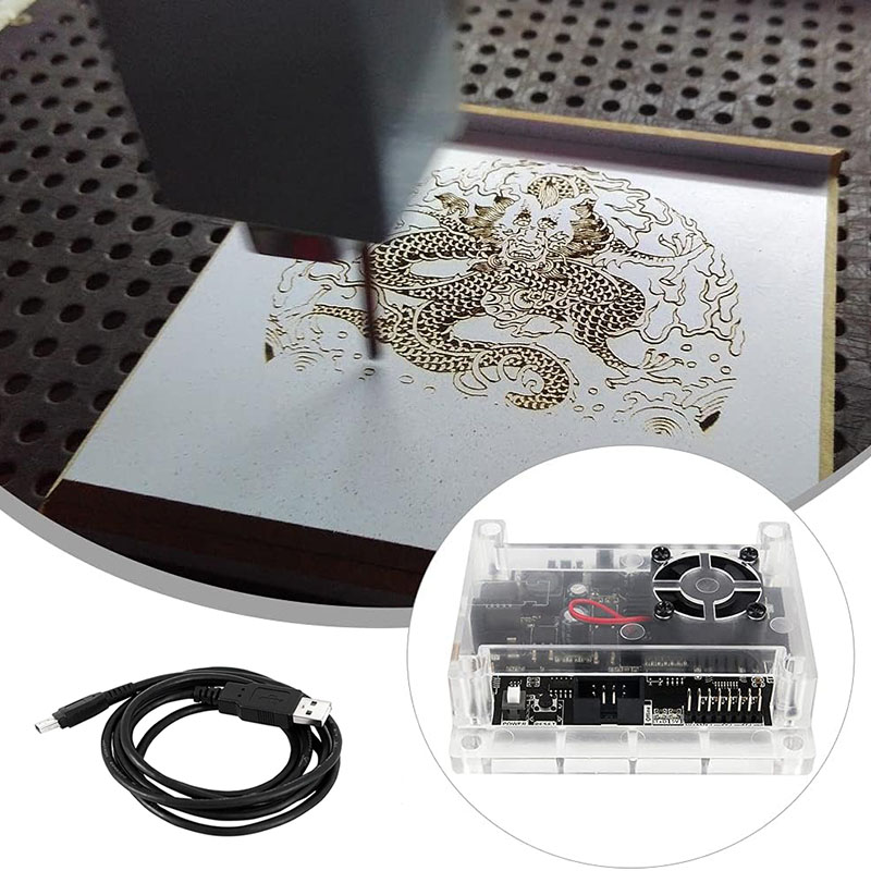 CNC 3018 Pro Laser Engraver Wo - đánh giá và giá Laser Controller Board