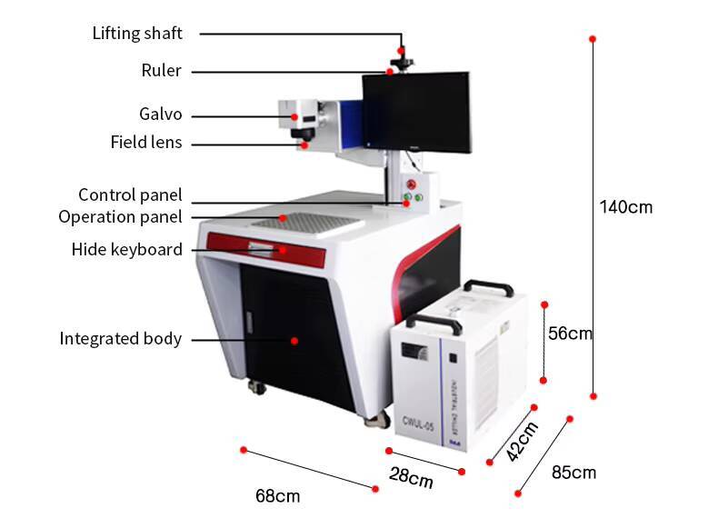 High Quality Fiber Marking Eng - đánh giá và giá Industrial Laser Engraving Machine For Metal