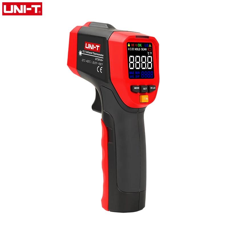 UNI-T UT301A+ UT301C+ Non Cont - đánh giá và giá Industrial Laser Thermometer Gun
