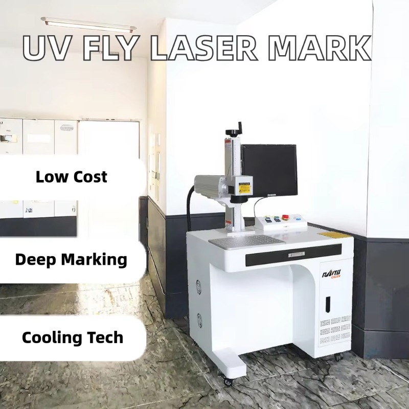New Arrival UV Fly Laser Marki - đánh giá và giá Industrial Laser Printer