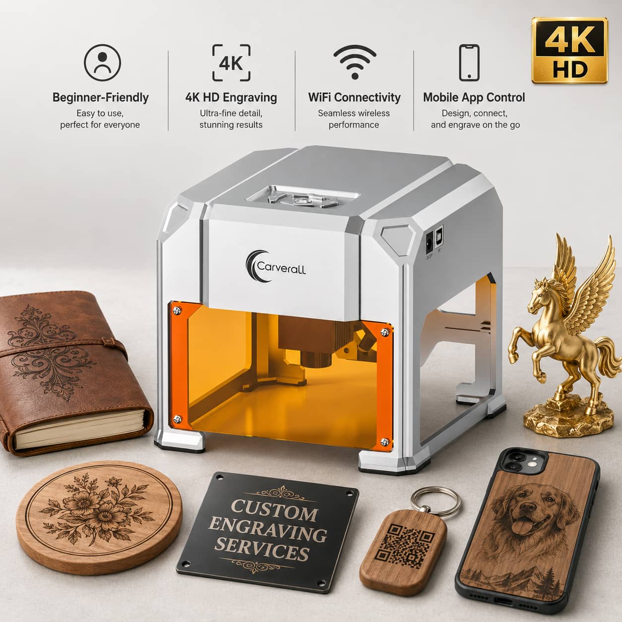Carverall Laser Engraver Machi - đánh giá và giá Industrial Laser Tool