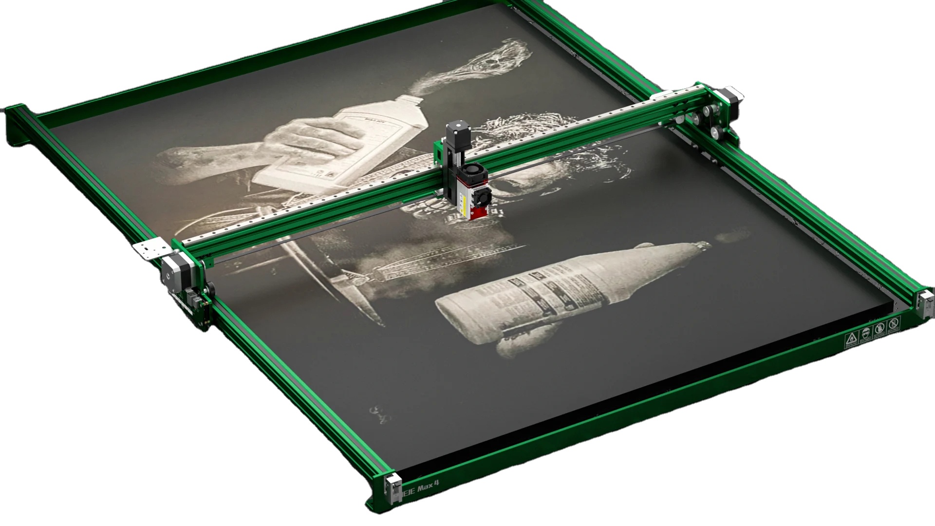 NEJE Max 4 A40640 High Power L - đánh giá và giá Industrial Laser Engraver For Wood