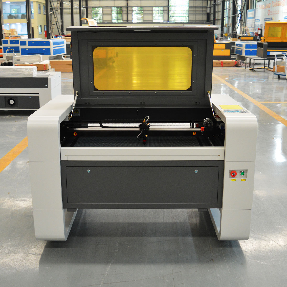 Industry Laser Cutter 6090 60/ - đánh giá và giá Industrial Laser Engraver For Wood
