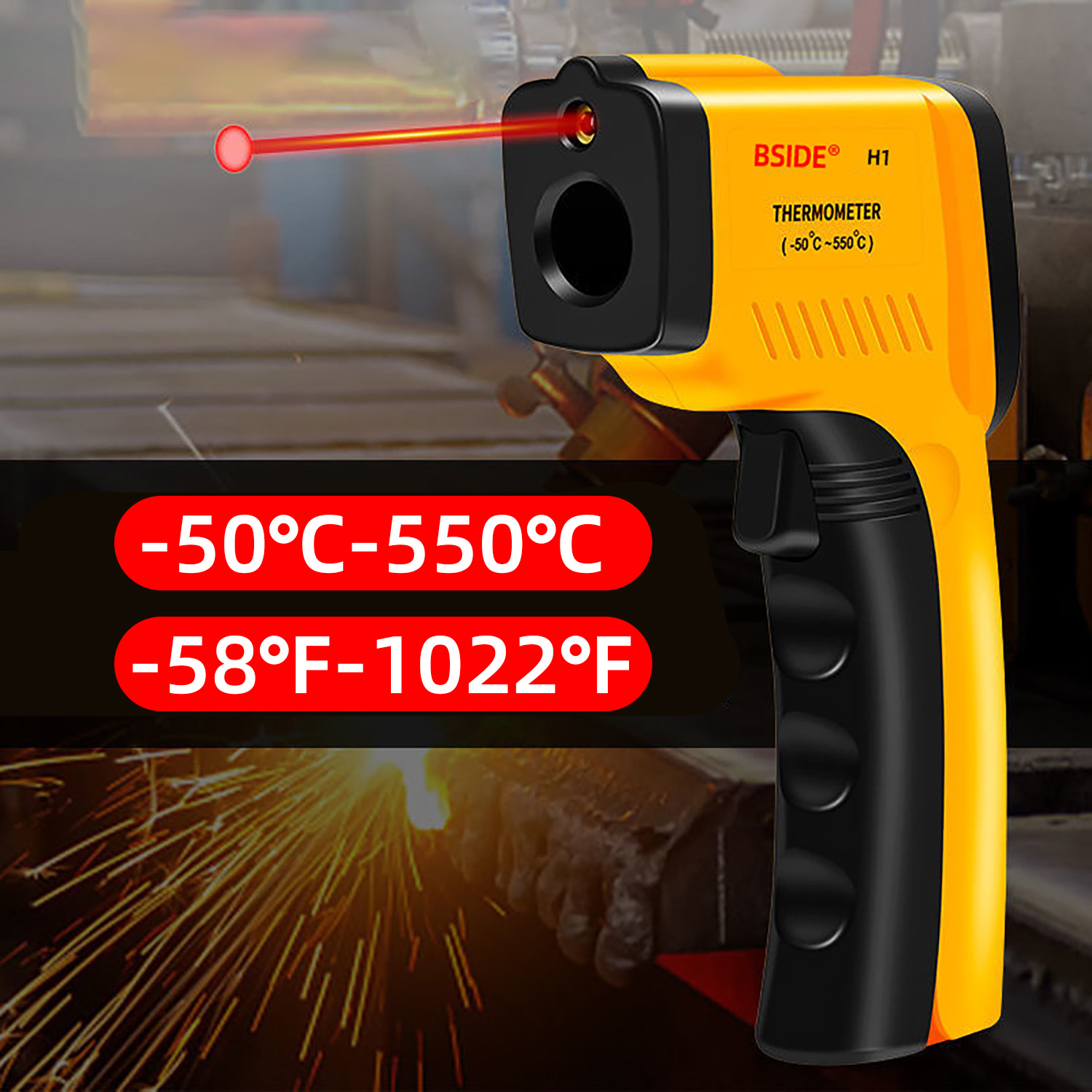 Digital Infrared Thermometer - - đánh giá và giá Industrial Laser Thermometer Gun