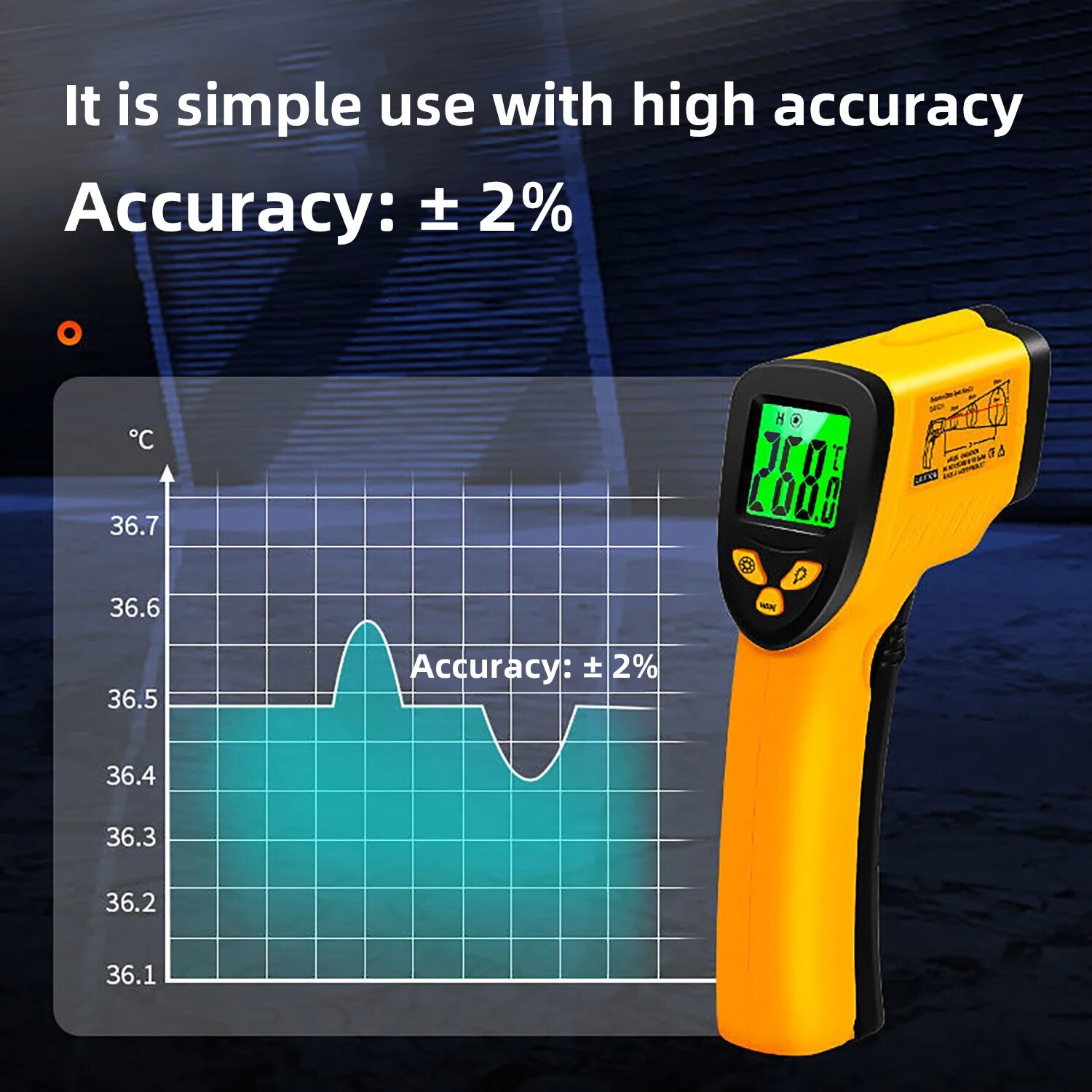 Digital Infrared Thermometer - - đánh giá và giá Industrial Laser Thermometer Gun