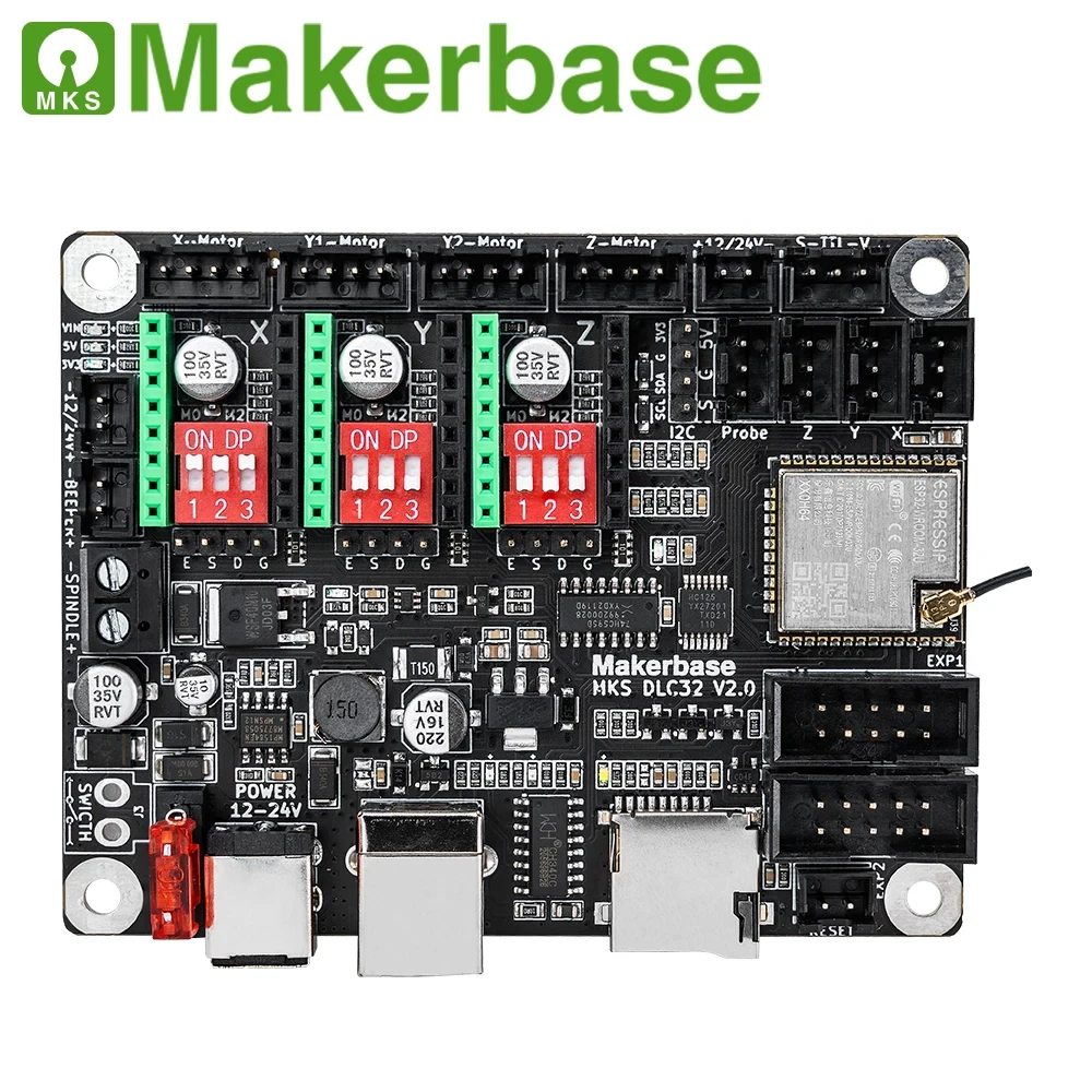 Makerbase MKS DLC32 Grbl Contr - đánh giá và giá Laser Controller Board