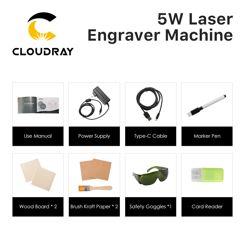 Cloudray Laser Engraver BM1 Ma - đánh giá và giá Industrial Laser Tool