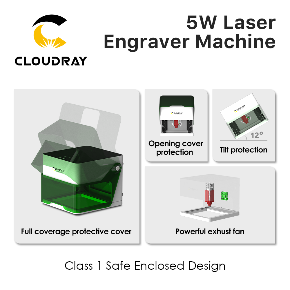Cloudray Laser Engraver BM1 Ma - đánh giá và giá Industrial Laser Tool