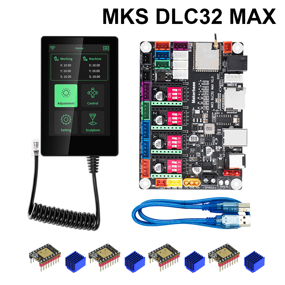 Makerbase MKS DLC32 MAX TMC220 - đánh giá và giá Laser Controller Board