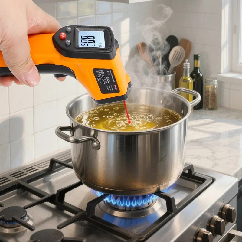 Handheld Infrared Thermometer  - đánh giá và giá Industrial Laser Thermometer Gun