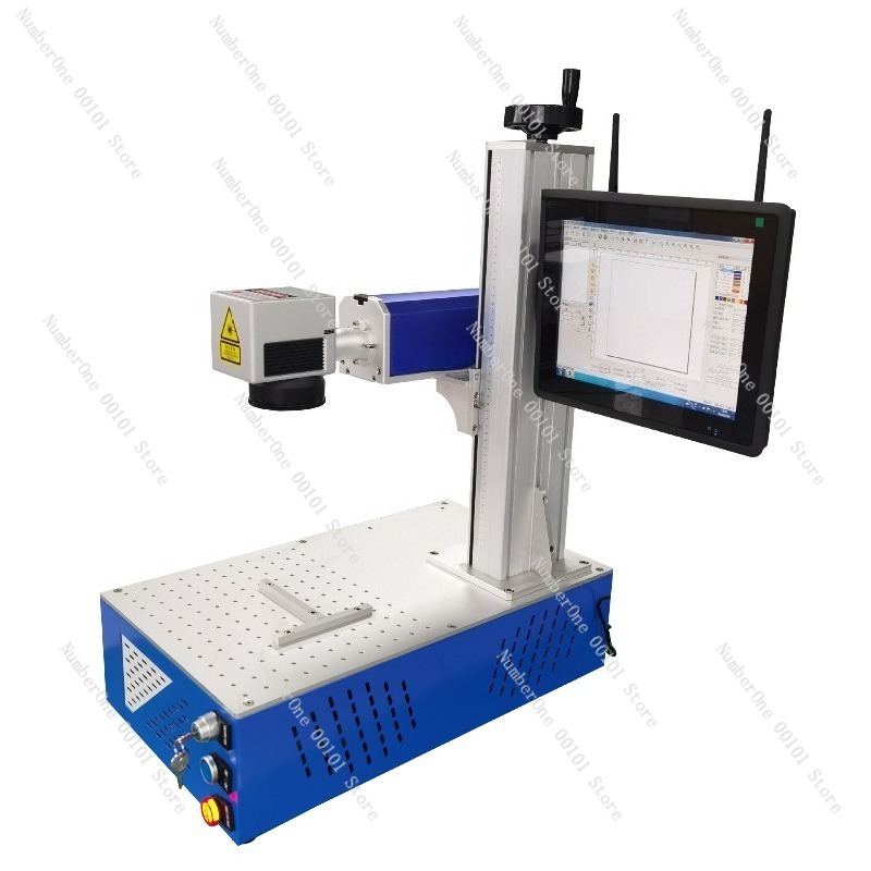 Desktop Fiber Laser Marking Ma - đánh giá và giá Industrial Laser Engraving Machine For Metal