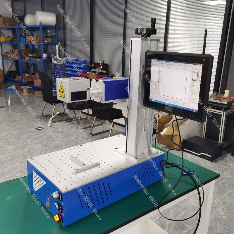 Desktop Fiber Laser Marking Ma - đánh giá và giá Industrial Laser Engraving Machine For Metal