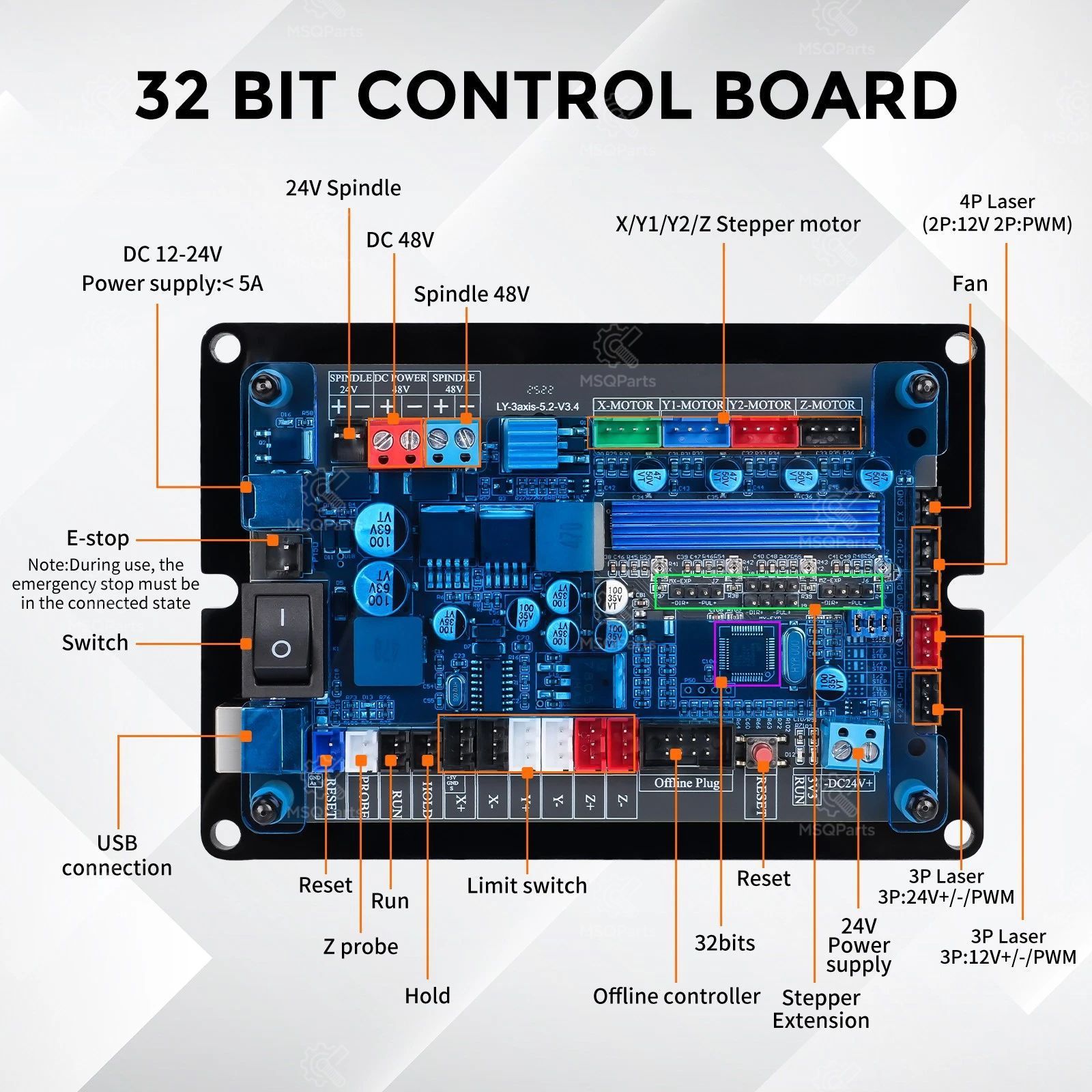 3 Axis GRBL Control Board DIY  - đánh giá và giá Laser Controller Board