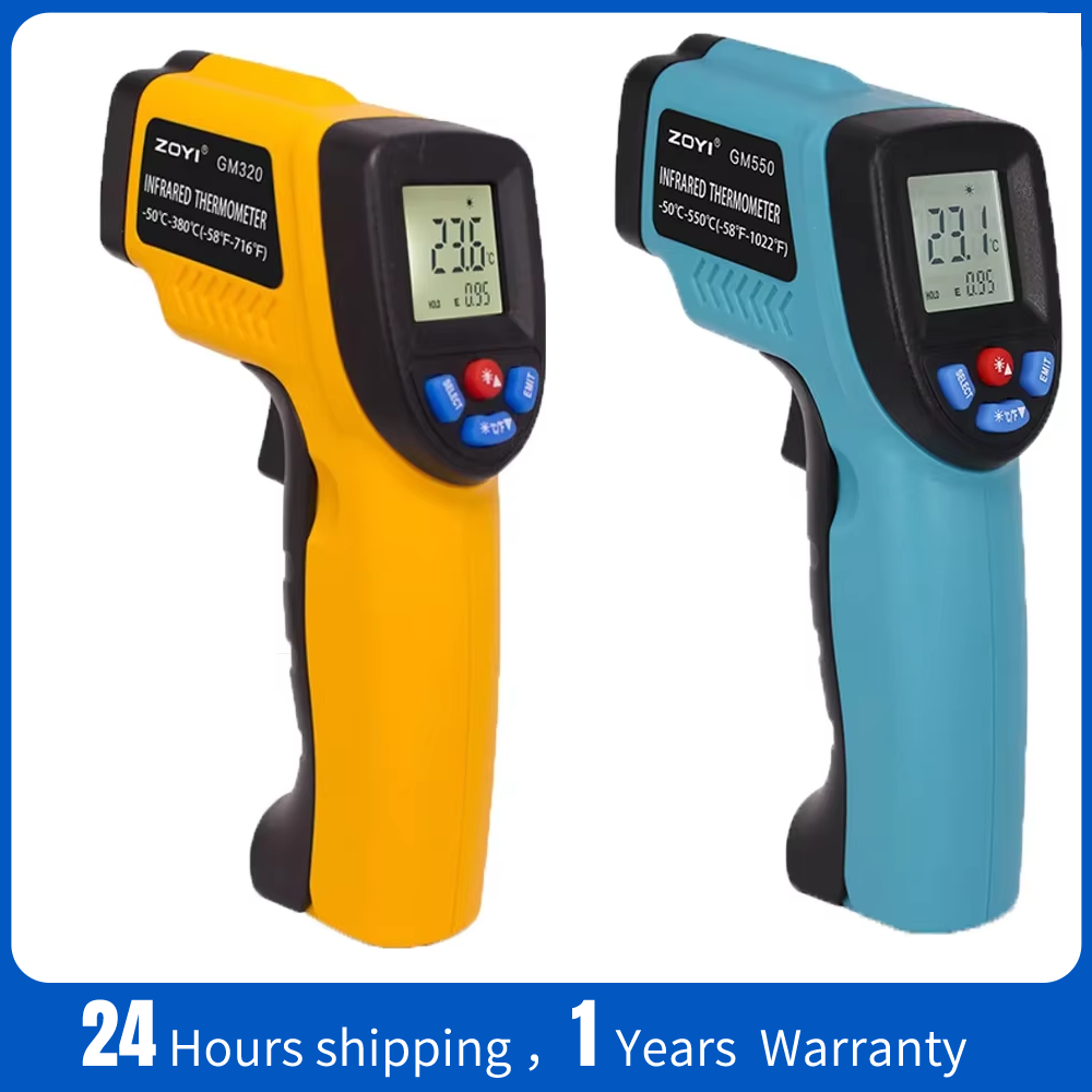 Portable Infrared Thermometer  - đánh giá và giá Industrial Laser Thermometer Gun